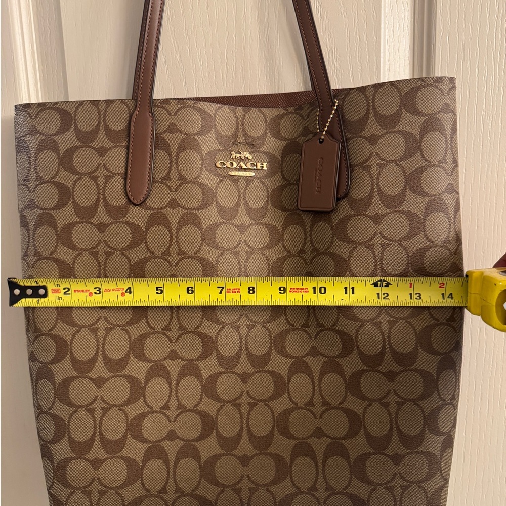 Coach Brown Signature Tote - Picture 10 of 10